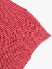 Targeted Development Women'S Solid Color Slit Loose Pullover Sweater — view 6