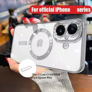 The Invisible Armour | Clear Plated Phone Case with Magnetic Wireless Charging, iPhone 11–17