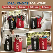 2pcs Extra Large Capacity Laundry Basket Set - Heavy Duty High Quality Oxford Cloth Foldable Laundry Bag, Ideal — view 2