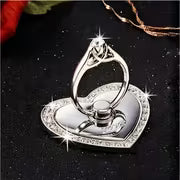 Support Stand for Smartphones in a Heart Shape, Compatible with Android Devices, Featuring a 360° Rotating — view 10