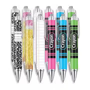 12pcs Teacher Gift Ballpoint Pens, Ballpoint Pen Gift Set, Notebook Design Style, Classroom Reward Or Holiday — view 1
