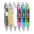 12pcs Teacher Gift Ballpoint Pens, Ballpoint Pen Gift Set, Notebook Design Style, Classroom Reward Or Holiday — view 1