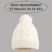 Women'S Plush Hat with Pearl Additions — view 8