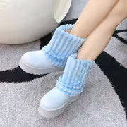 Snow Boots for Women Genuine Suede Leather, Women Shoes — view 9