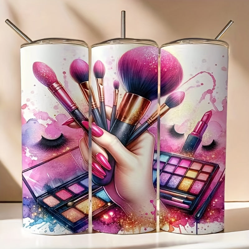 1pc 20Oz Makeup Brush Design Creative Stylish Cup