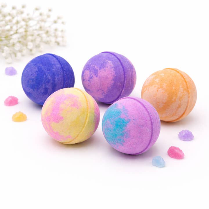 Assorted Round Bath Bombs Bulk/Private Label