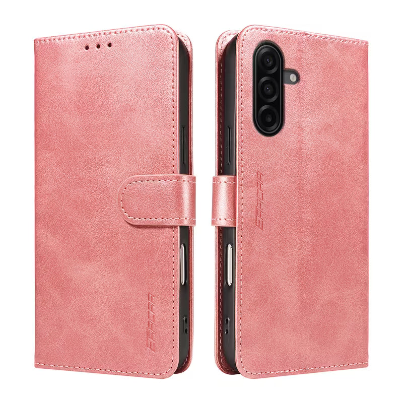The Closing Argument | Samsung Galaxy A17, M07 & M17 Flip Wallet Case with Magnetic Buckle, Three Card Slots & Stand