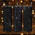 1pc 20Oz Starry Night Sky Pattern Stainless Steel Insulated Travel Mug with Lid, Leakproof And BPA Free, Keeps — view 1