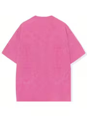 Women's Fashionable Retro Solid Color 2pcs Washed T-Shirts, 2 Versatile Solid Color Washed Retro T-Shirts — view 2