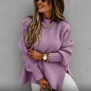 2026 Autumn/Winter Loose Oversized Lazy Style Long Sleeve Pullover Sweater Women&Apos;S Cold Protection Warm — view 2