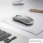 Wireless Bluetooth Mouse for iPad/MacBook Pro/Air/Laptop/PC: Rechargeable, Silent, Portable Ultra-thin — view 17