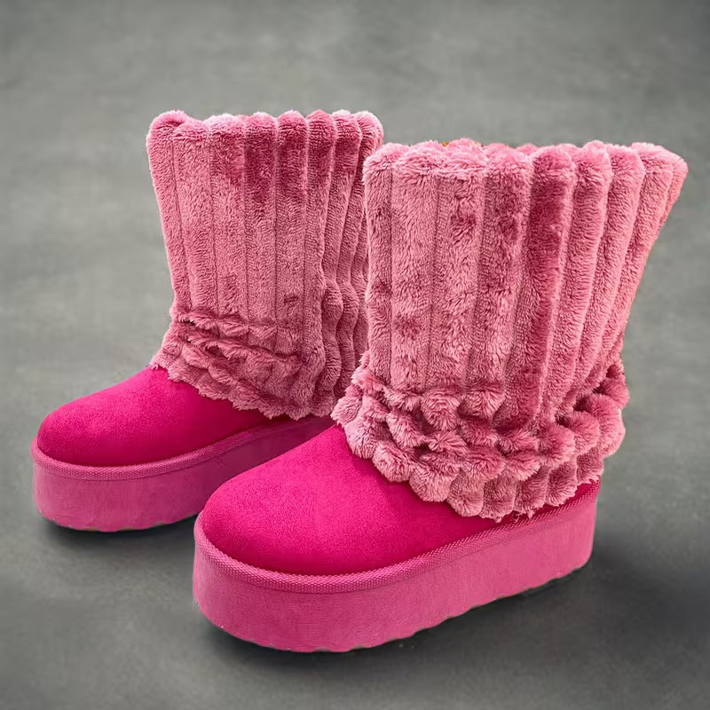 Snow Boots for Women Genuine Suede Leather, Women Shoes — view 25