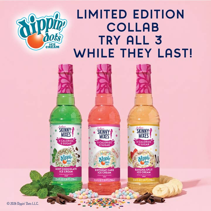 Dippin' Dots® Birthday Cake Ice Cream Syrup — view 3