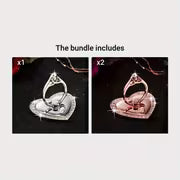Support Stand for Smartphones in a Heart Shape, Compatible with Android Devices, Featuring a 360° Rotating — view 14