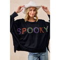Halloween Theme Spooky Letter Top