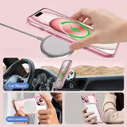 The Invisible Armour | Clear Plated Phone Case with Magnetic Wireless Charging, iPhone 11–17