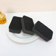 8pcs Black Thickened Seaweed Sponge Kitchen Cleaning Scrubber, Double-Sided Dishwashing Sponge, Stain Removal — view 5