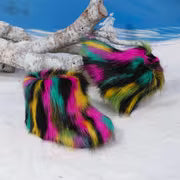 2025 Winter Girls' Boots, Tassel Warm Shoes Random Pattern — view 1