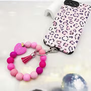 Teacher Appreciation Gift Silicone Abacus Bead Keychain Phone Charm - TEACH Apple Pendant Bag Accessory Car — view 6