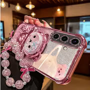 Phone Case - Elegant Pvccrystal Starburst Lanyard Phone Holder Case for Compatible with Samsung Galaxy A15 A17 — view 10