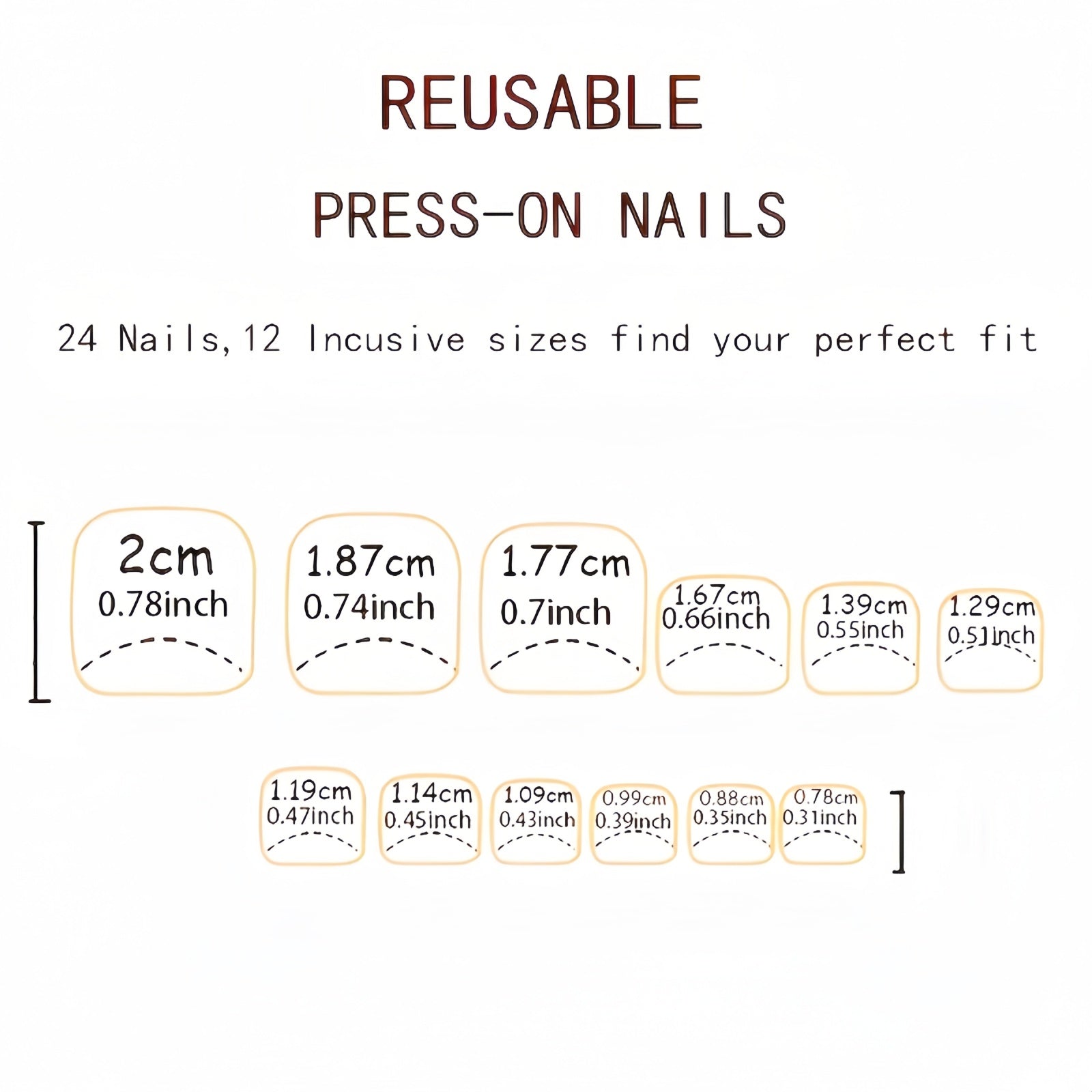 24pcs Rainbow Ombre Watercolor Press-On Nails Toe Nails Short Square Glossy Toenails Universal Reusable Y2K Artistic Style Nail Art Removable Fake Nails Press-On Nails