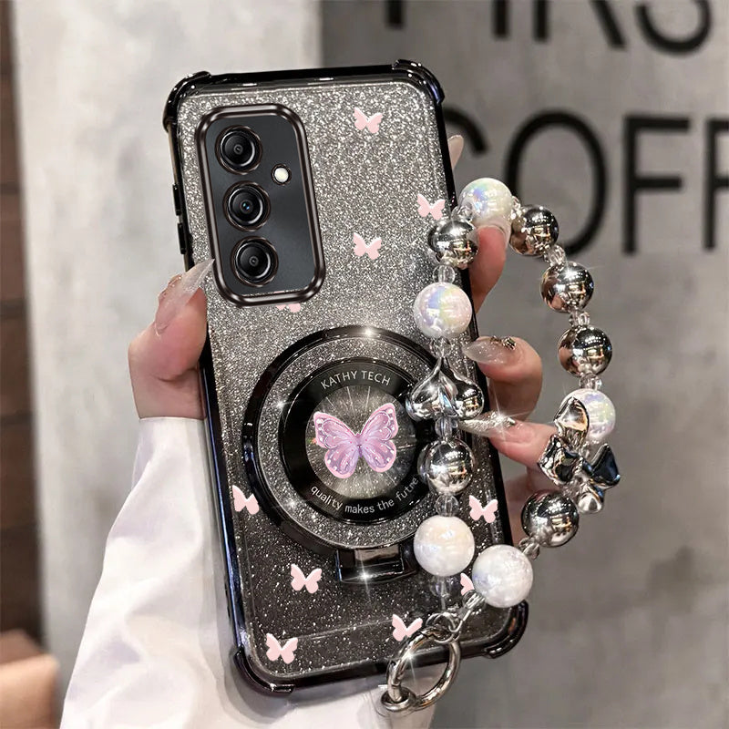 Carry It Like a Clutch | Pearl Butterfly Case, Samsung Galaxy A35 — view 2 of 15