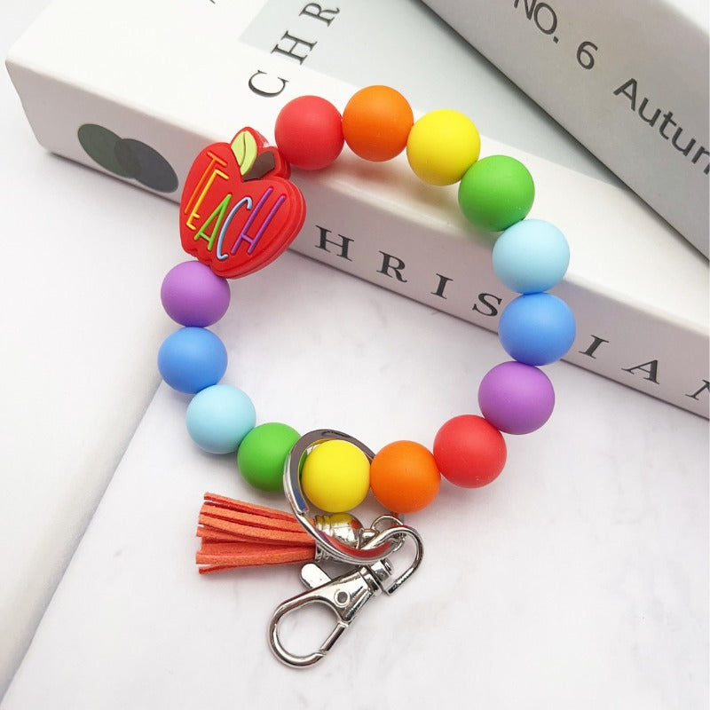 New Cartoon Apple Keychain